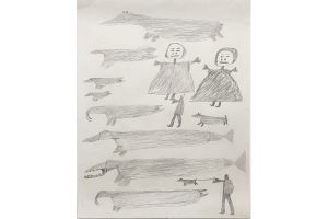 Untitled (People and Animals) C4232