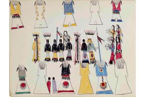 Cheyenne Women Dancing P4470-7