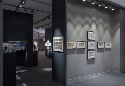 Installation shot of Frieze Masters London 2016 | Donald Ellis Gallery