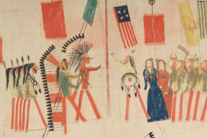 Pictographic Muslin P4046