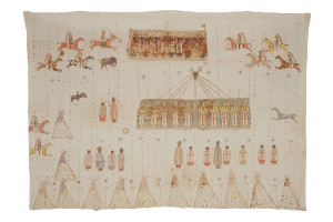 Pictorial muslin P1141